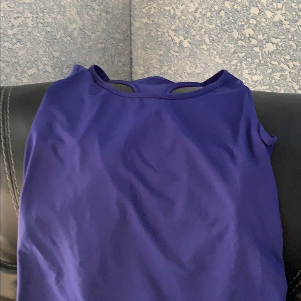 Royal blue black mesh side inserts- Karlie Tunic